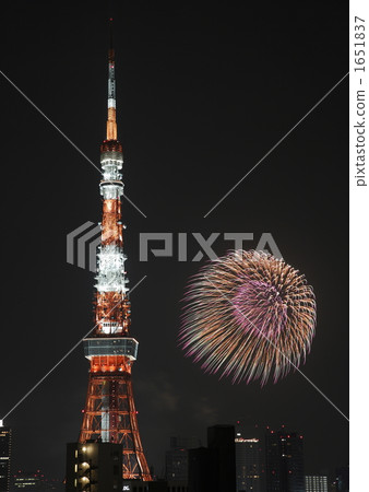 2010東京煙花節和東京鐵塔 2010東京煙花節和東京鐵塔 1651837