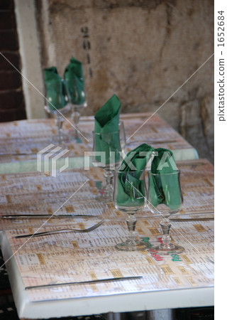 restaurant, table, france 1652684