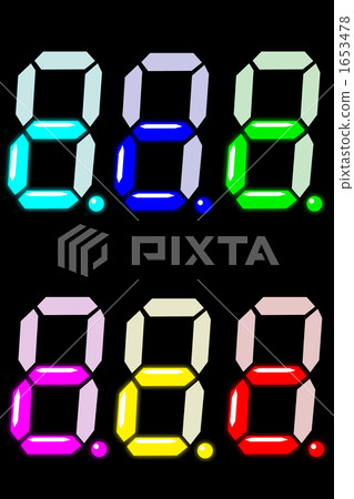 c顯示7seg LED 1653478