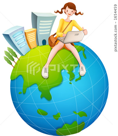 global, earth, globe 1654459