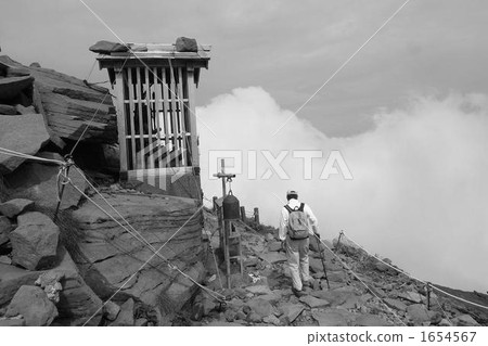 岩石地帶 落基山 山路 1654567