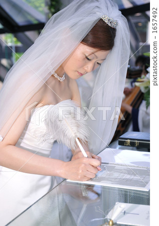 西洋服飾 婚禮 結婚 1657492