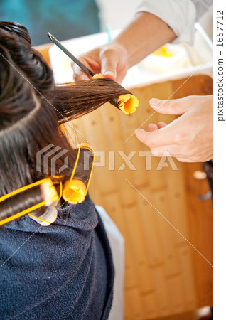 捲髮夾 燙過的頭髮 長頭髮 1657712