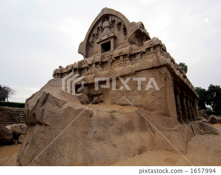 Mahabalipuram Building Group South India 1657994