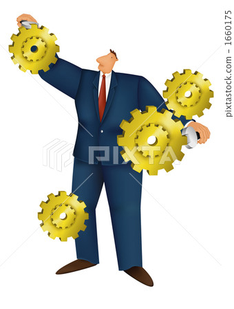 發條裝置 螺絲釘 鈍齒輪 1660175