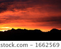 morning glow, sunrise, mount yari 1662569