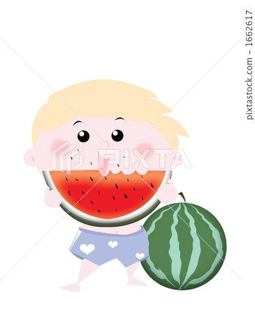 西瓜 孩子 小孩 1662617