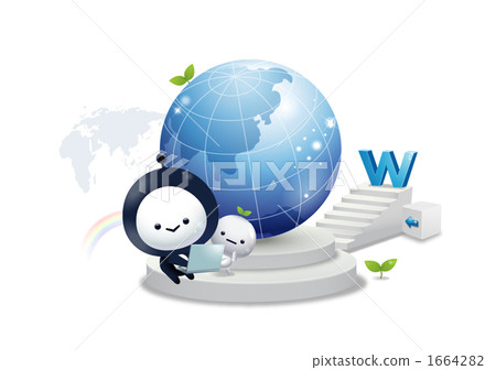 earth, globe, sprout 1664282