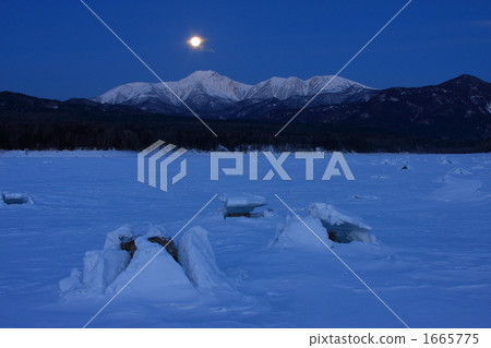 Lake Moulping of the full moon 1665775