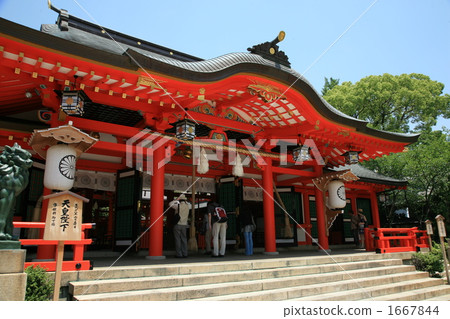 Ikuta Shrine in Kobe 1667844