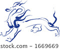 dragon, blue dragon, blue 1669669