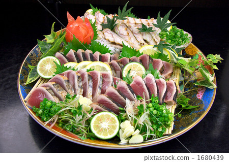 與鰹魚菜鍋（Sawachi）菜餚的鰹魚 1680439