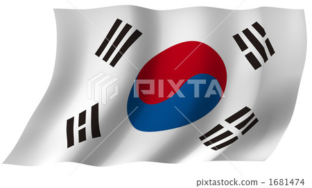 韓國國旗 韓國國旗 1681474