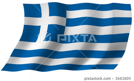 Greek flag Greek flag 1681605