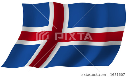 冰島的旗子 1681607