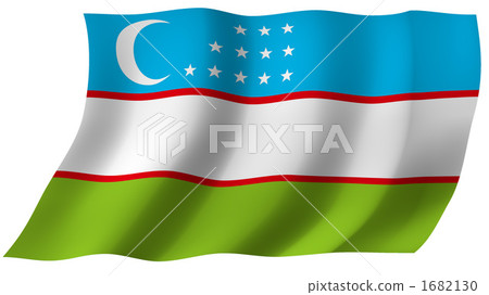 Flag of Uzbekistan 1682130