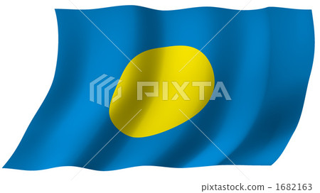 帕勞國旗 1682163