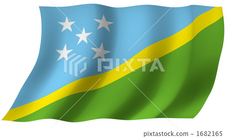Flag of Solomon Islands 1682165