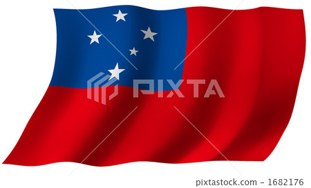 Flag of Samoa 1682176