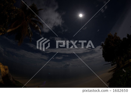 Night sky of Tropical country 1682650