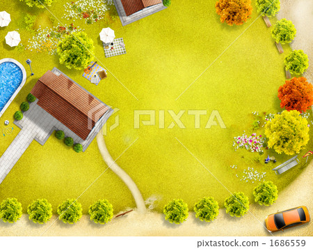 detached house, separate house, dwelling 1686559