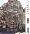 Khmer smile of Bayon temple 1686890