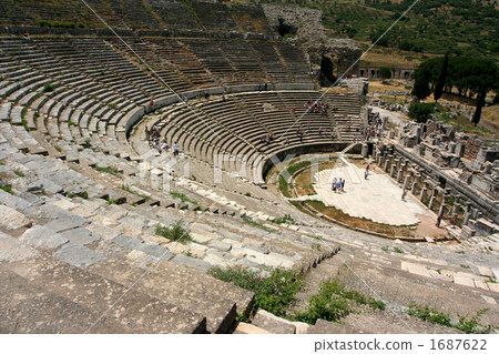 (Turkey) Ephesus Roman amphitheater 1687622