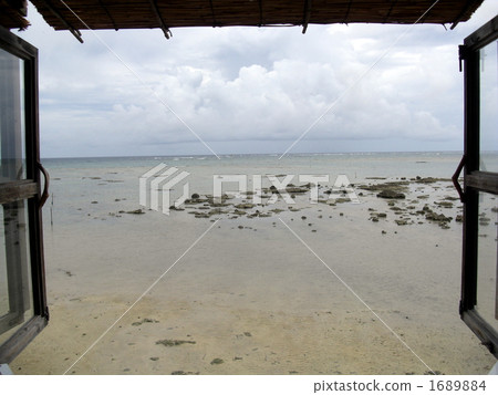 mudflat, tidal flat, tideland 1689884
