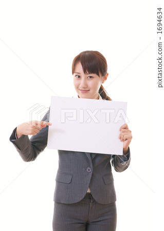 Business Woman · Whiteboard (Model: Chisami Yoshida) 1694634