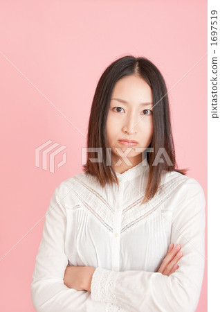 Angry face lady Angry face lady 1697519