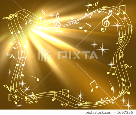 Music frame - Stock Illustration [1697886] - PIXTA