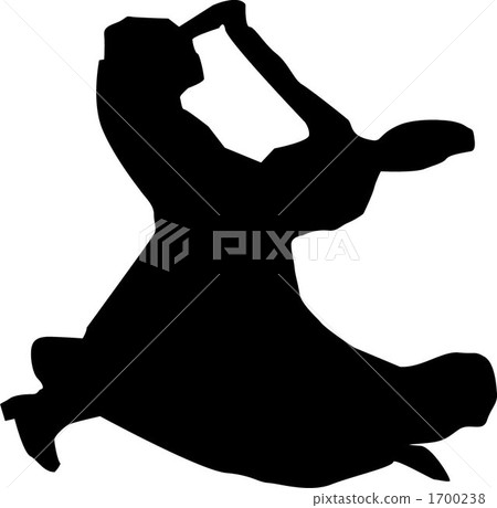 Ballroom dance silhouette 1700238