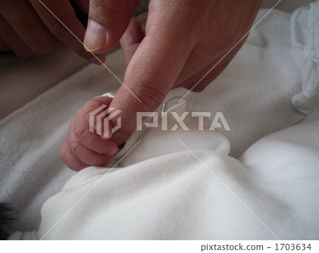 和爸爸一起握手 1703634