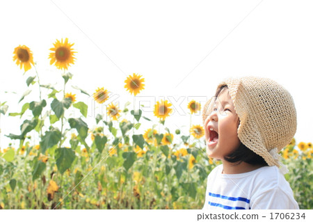Sunflower and children 1706234