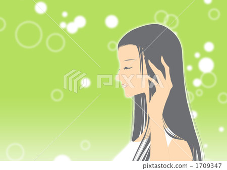 A woman whose eyes are closed A woman whose eyes are closed 1709347