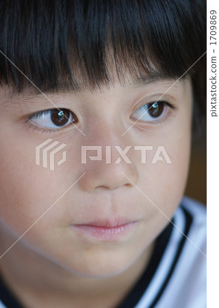 可愛的孩子在你的眼睛 1709869