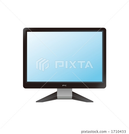 LCD顯示器的例證 LCD顯示器的例證 1710433