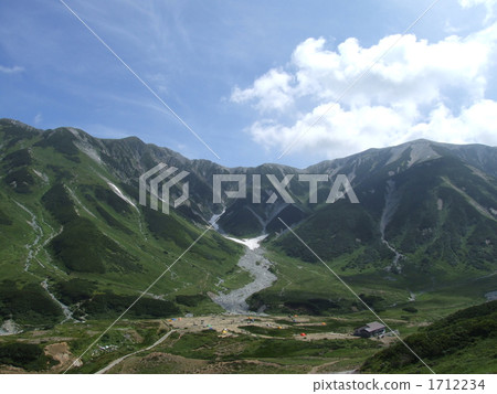 Tateyama Kurobe alpine route of the remaining snow "Raizo Inazawa" 1712234