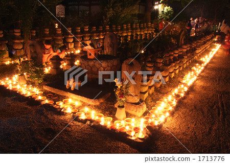 Gango-ji Temple Jizo Kanryaku照明（水平位置） 1713776