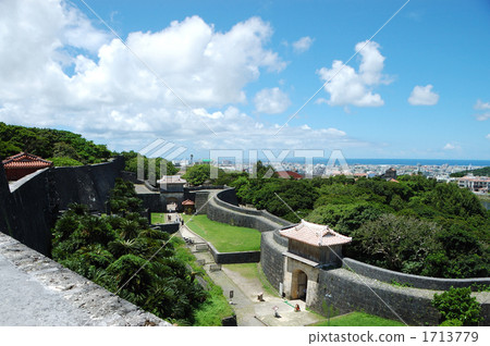 首里城 城堡 山丘 1713779