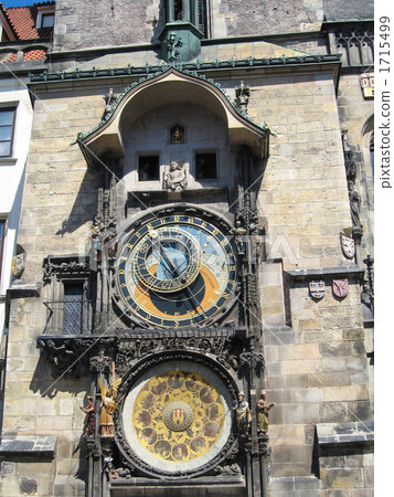 捷克布拉格老市政廳天文鐘 1715499
