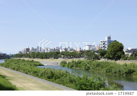 Scenery of a riverbed Scenery of a riverbed 1719987