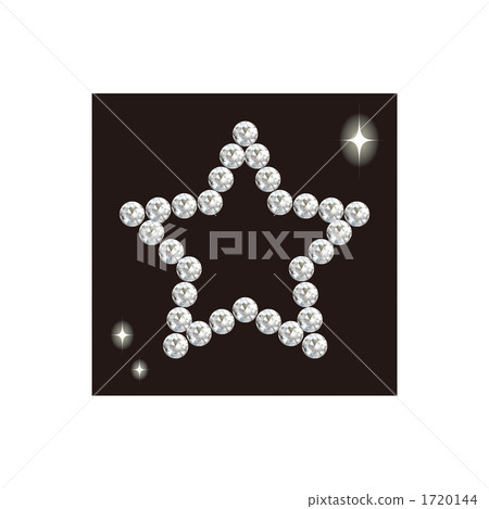 Rhinestone star material - Stock Illustration [1720144] - PIXTA