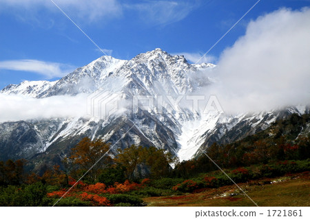 Northern Alps of autumn leaves 1721861