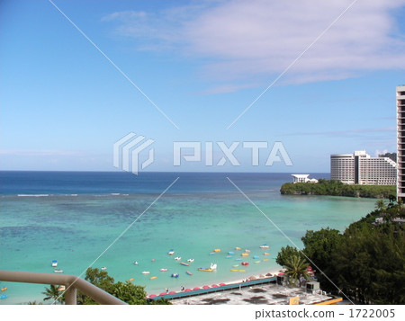 Tumon Beach from the Outrigger Hotel 1722005