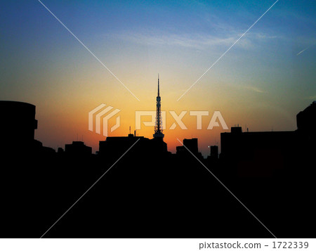 日落 夕陽 晚霞 1722339