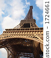 Eiffel tower from directly below Eiffel tower from directly below 1724661