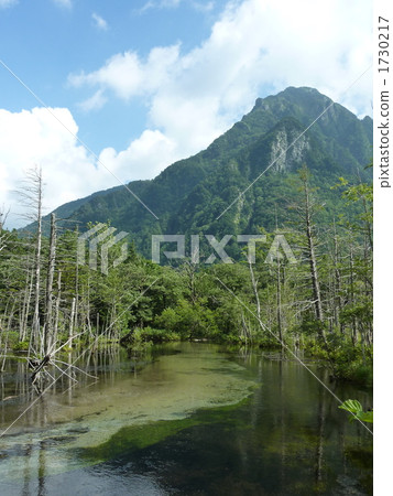 Kamikochi，Midosawa Marshland和Mt. 1730217