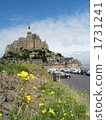 聖米歇爾山 諾曼底 歐洲 1731241