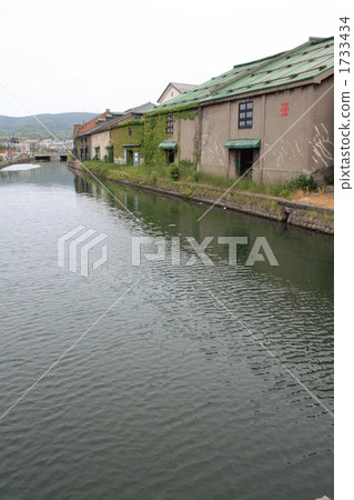 北海道小樽的運河 1733434